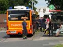 VU Auffahrunfall Reisebus auf LKW A 1 Rich Saarbruecken P82